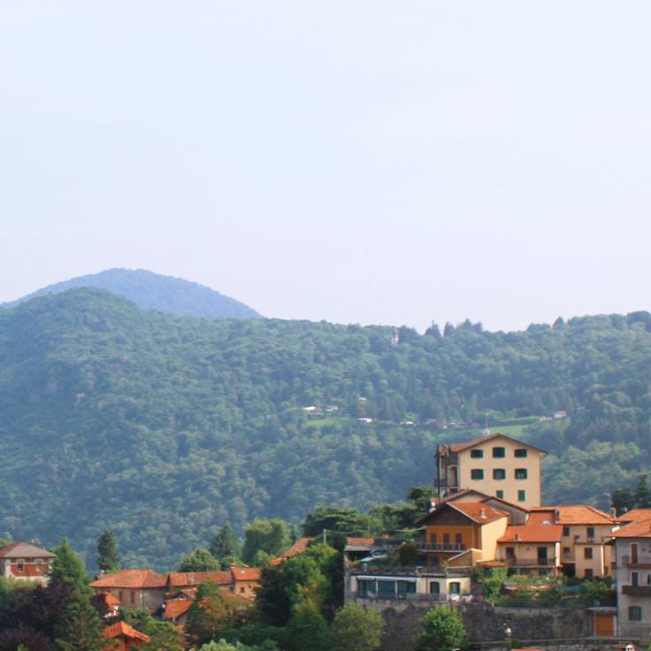 Entertainment zone at night in Canada